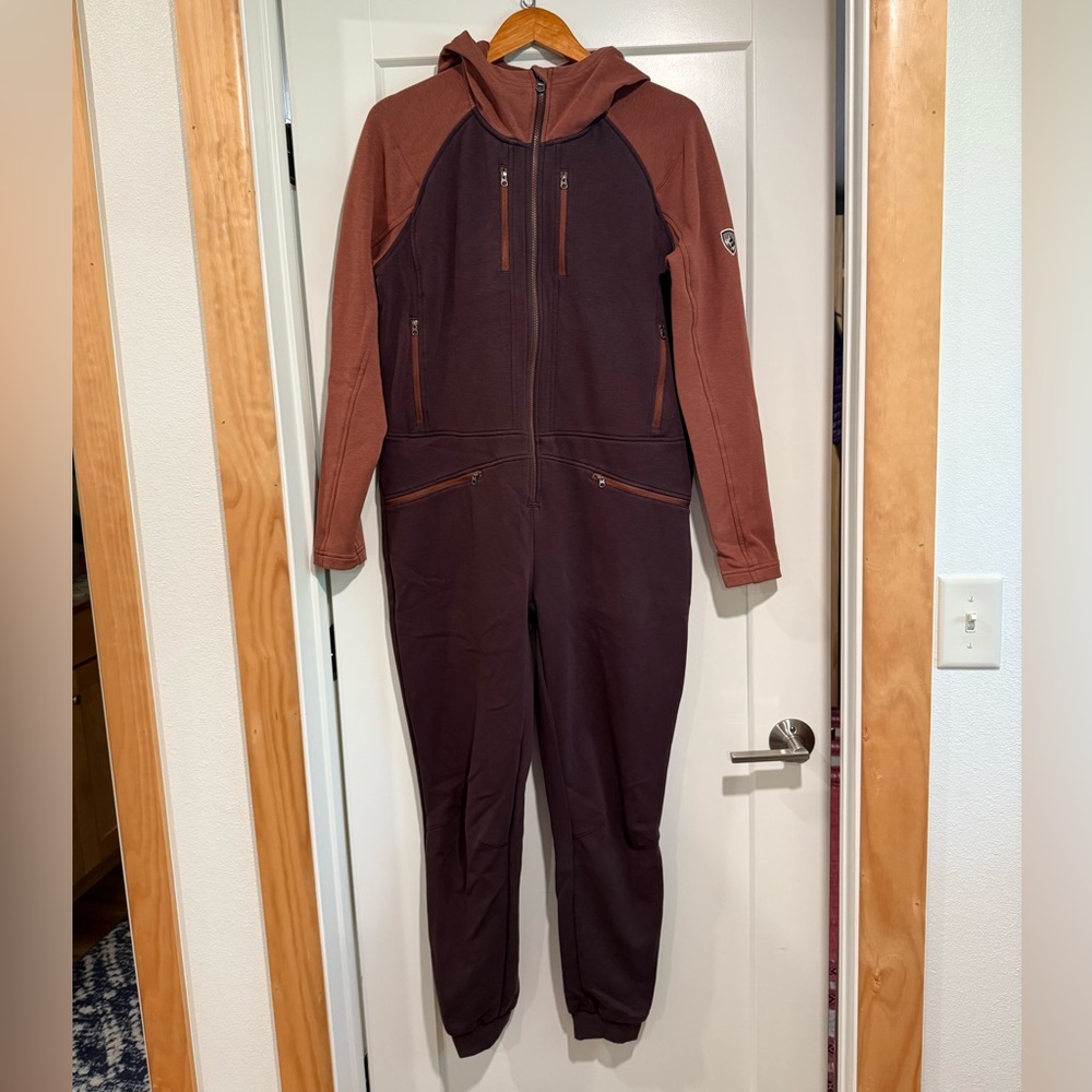 Kuhl Women’s Flight Suit - Medium - Ganache/Cinnamon